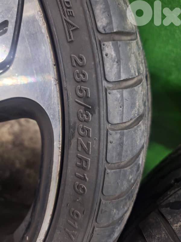 VW golf R rims and tires 4