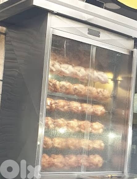 Chicken (Farooj) Rotisserie Machine (Gas) 1