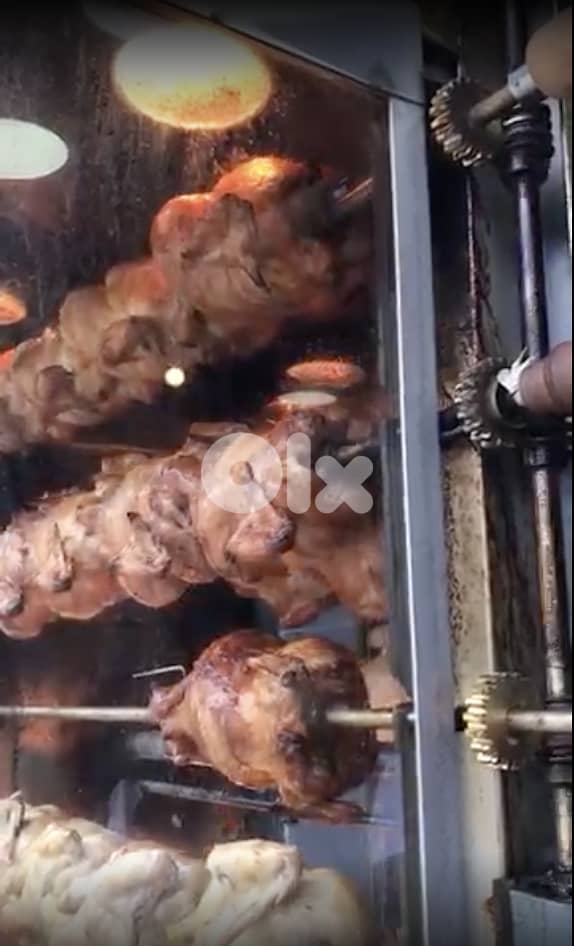 Chicken (Farooj) Rotisserie Machine (Gas) 2