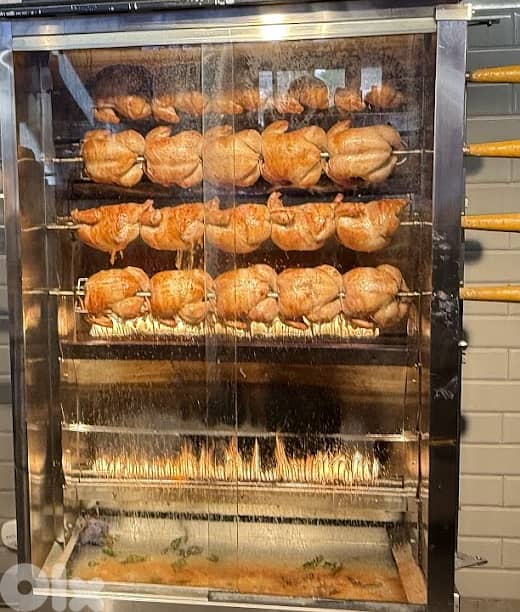 Chicken (Farooj) Rotisserie Machine (Gas) 3