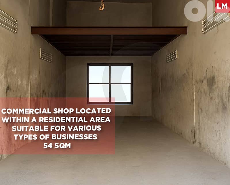 Shop in Zahle – Prime Location Near Main Road REF#LM130254 0