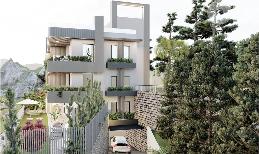 Apartment for sale in Kfaraabida/ Under construction/ Roof/ Terrace/ V 0