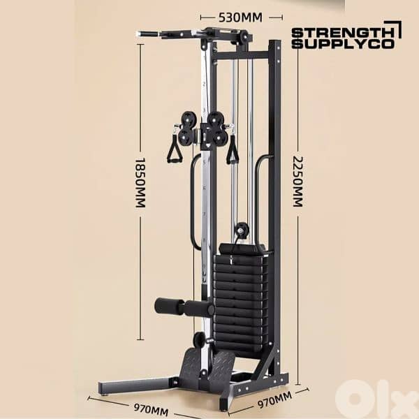 Adjustable Single Pulley Tower 0