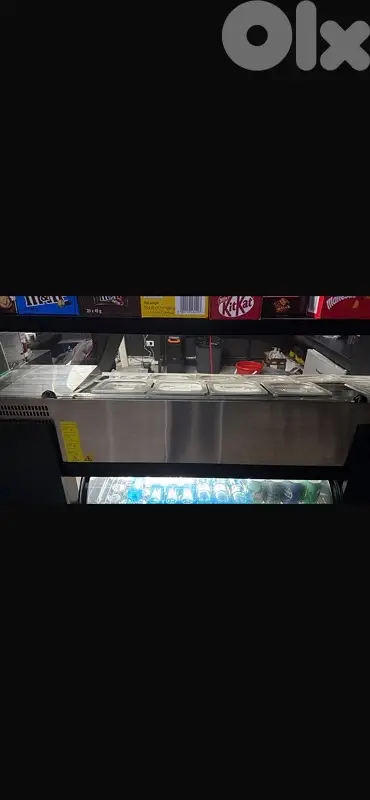 Sandwich display fridge