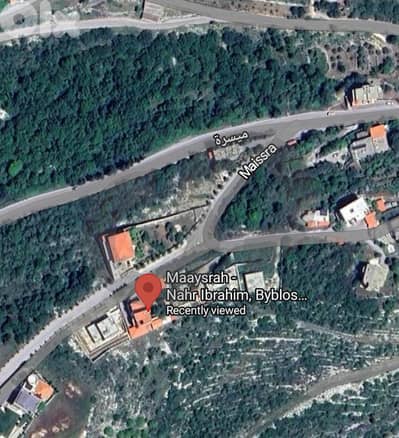Near main road, Open sea view,Land in Maaysra / المعيصرة REF#YC134362