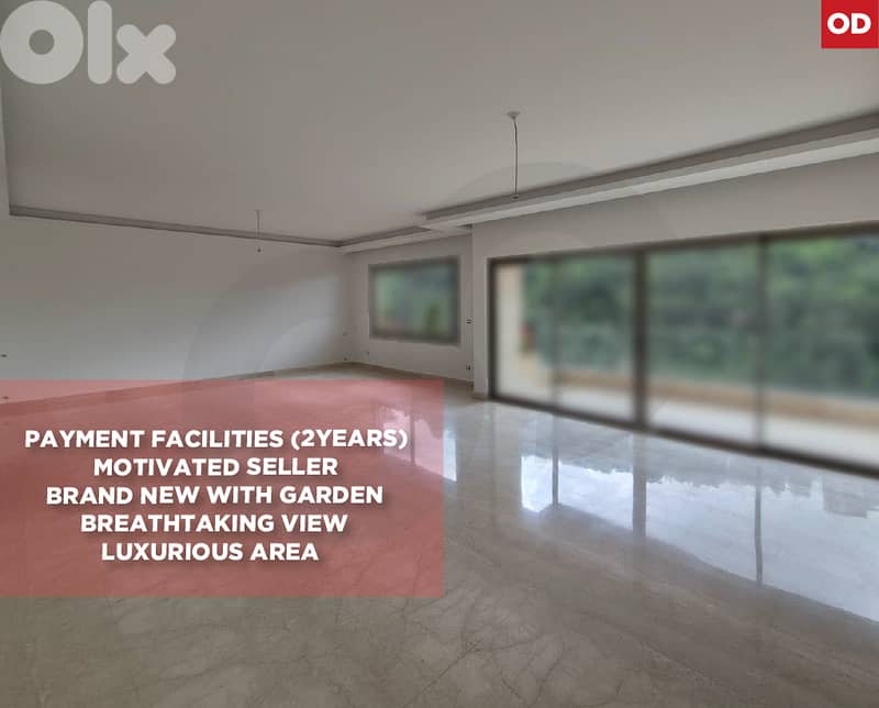 Brand new ,Panoramic view,Payment Facilities Bayada/بياضة REF#OD134386 0