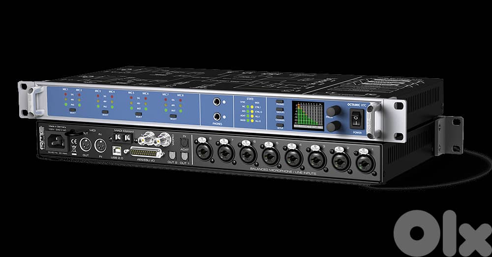 RME OctaMic XTC MIC PRE-AMP/Recording Interface. 0