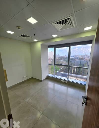 Super Deluxe Office located in a prime location in Achrafieh with Open