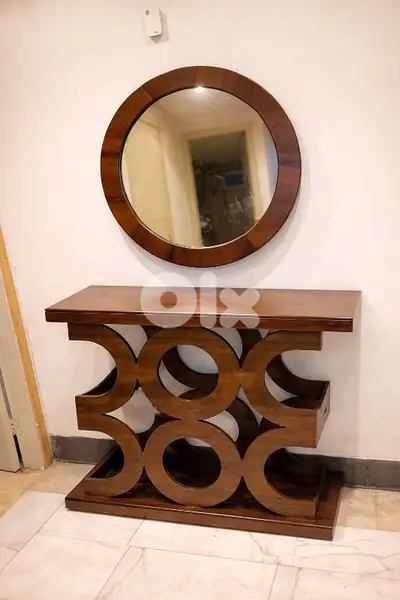 كونسول مع مراية كونسول مع مراية