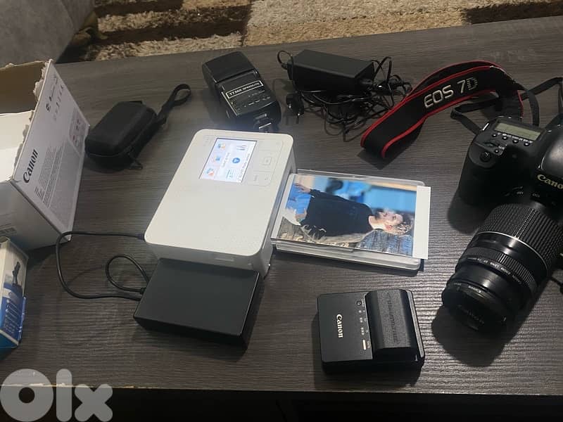 Full photography kit + printer 850$ 0