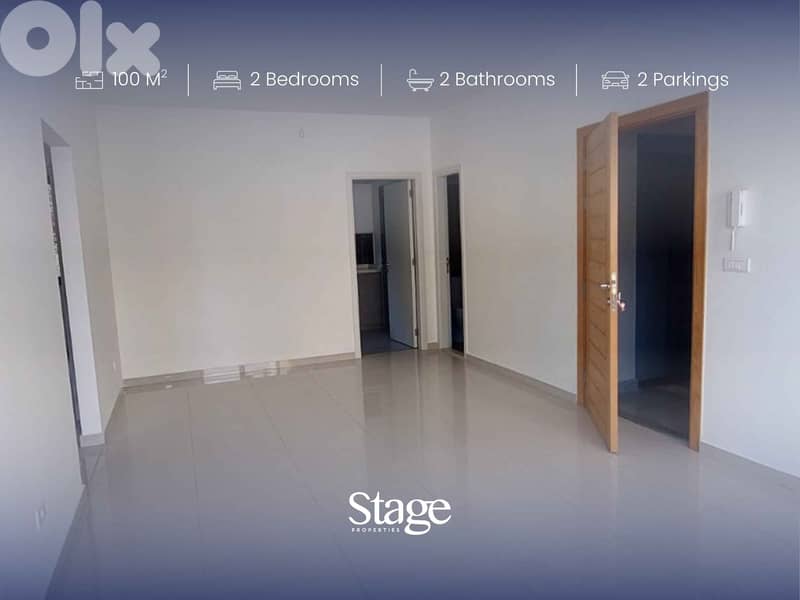 Modern Living in Bqennaya – New 2-Bedroom with 2 Parkings 0