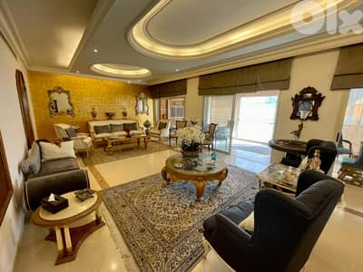 300 SQM Furnished Apartment in Tabarja + Sea View + 150 SQM Terrace