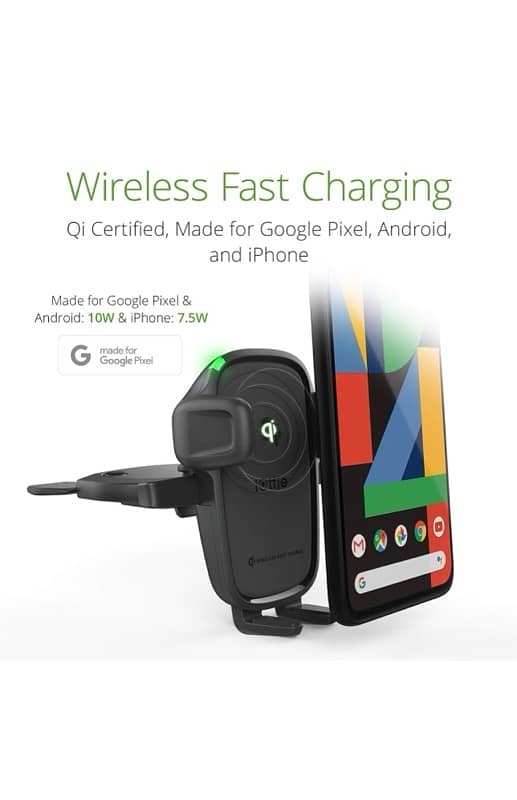 iottie wireless charging Car Mont 1