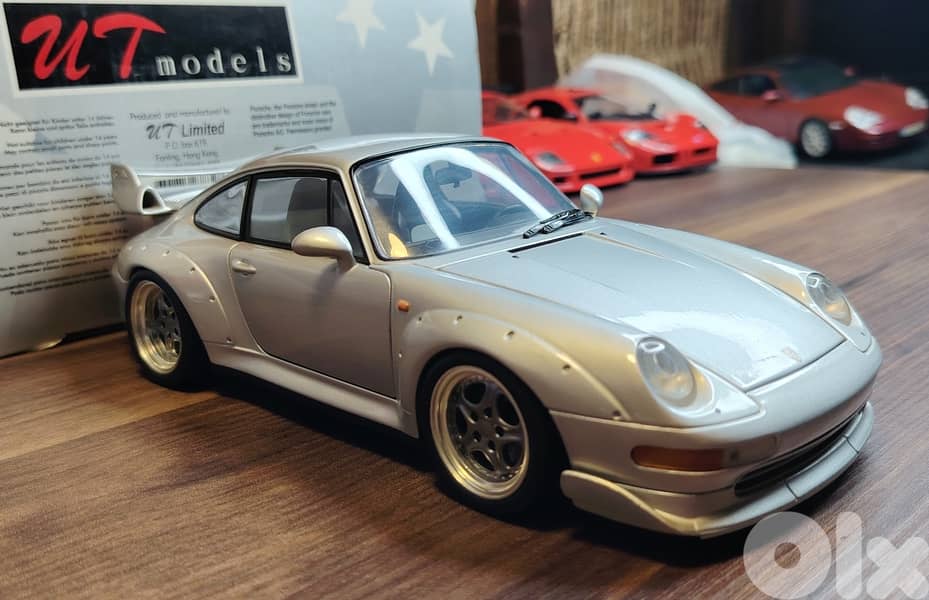 Diecast 1:18 Porsche 993 GT By Ut Models 4