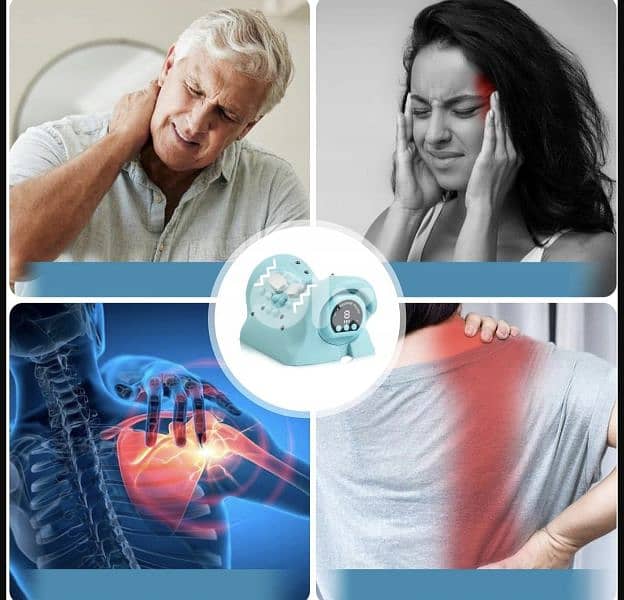 Electric 4D Neck Massager, 8 Levels of Massage wireless/5$ delivery 15