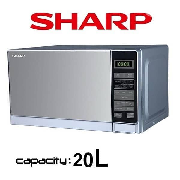 microwave SHARP 20L silver R-20MTS 0
