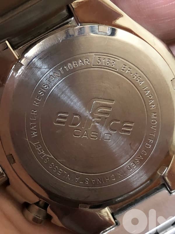 CASIO EDIFICE CEHRONO ORIGINAL WATCH 45MM WORKINIG FINE 4