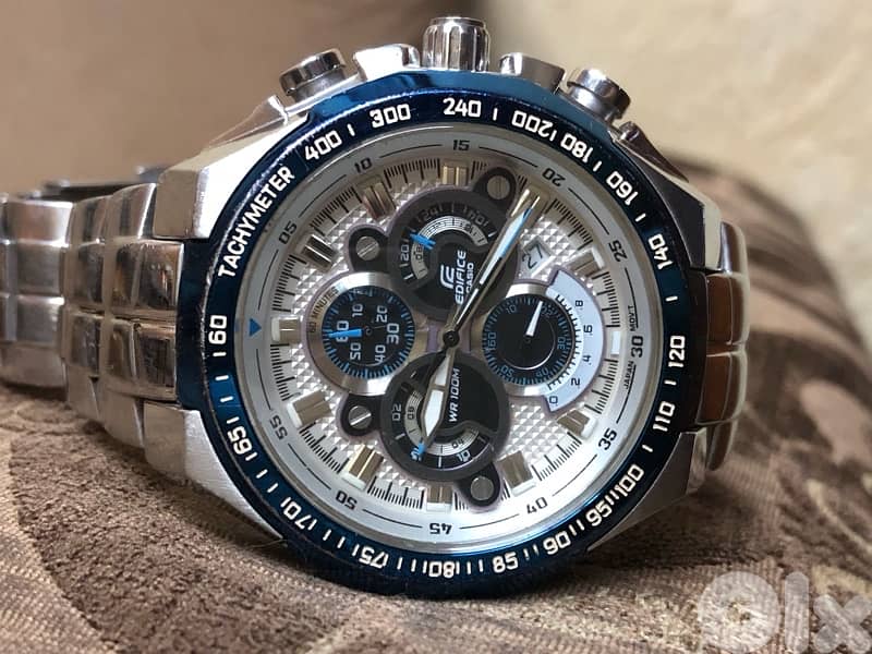 CASIO EDIFICE CEHRONO ORIGINAL WATCH 45MM WORKINIG FINE 7