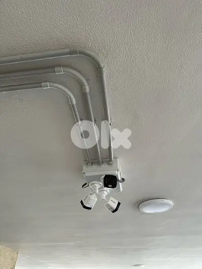 installation CCTV Camera تركيب كاميرات مراقبة