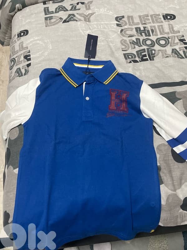 1 hacket & 2 tommy hilfiger polo long sleeve for kids 2