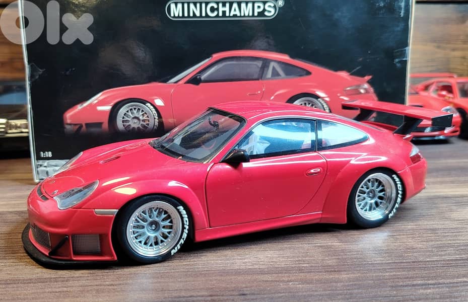 Diecast 1:18 Porsche 911 996 RSR By Minichamps 1