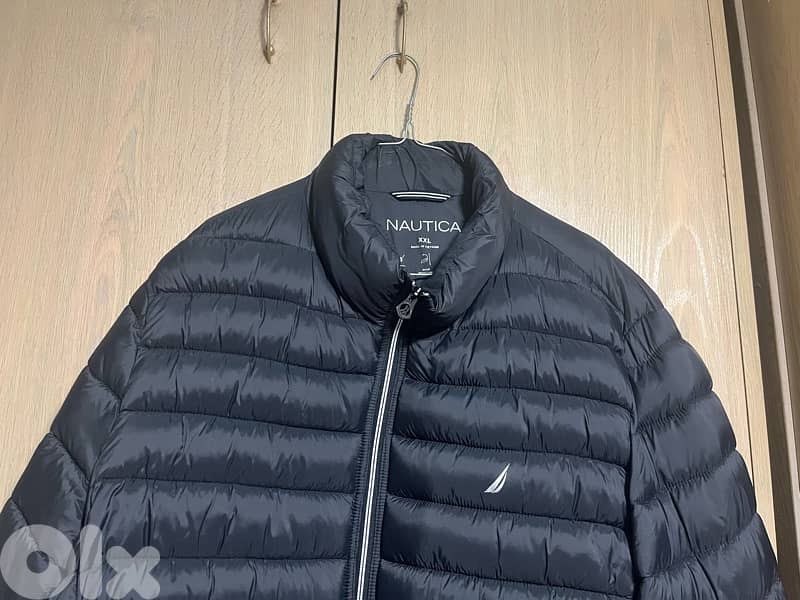 nautica black jacket 0