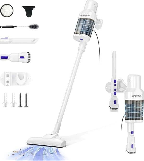 HOPVISION corded Vacuum Cleaner, 600W Bagless ultralight/5$ deliivery 0
