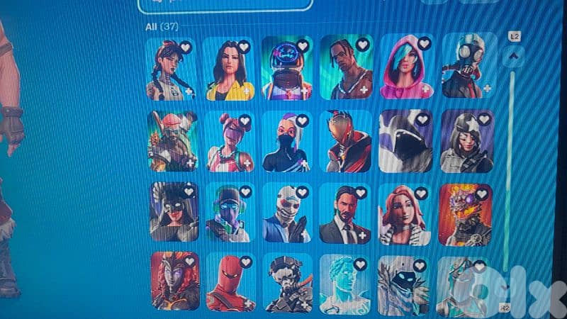 Travis Scott fotnite account + season 4 battle pass and more seasons 0