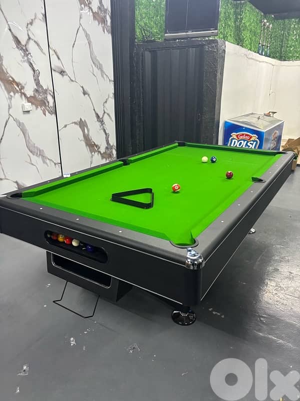 8 Feet Pool table Slate بلاط 0