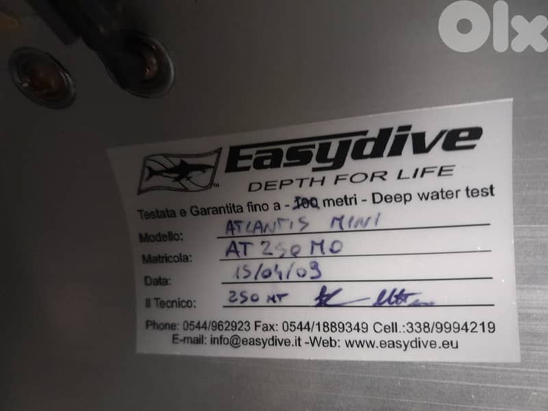 Easydive Atlantis Underwater Camera housings 250m + Sony HDR-SR12 &Acc 7