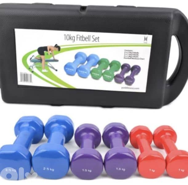 hand weight set dumbbells  (10kg) 0
