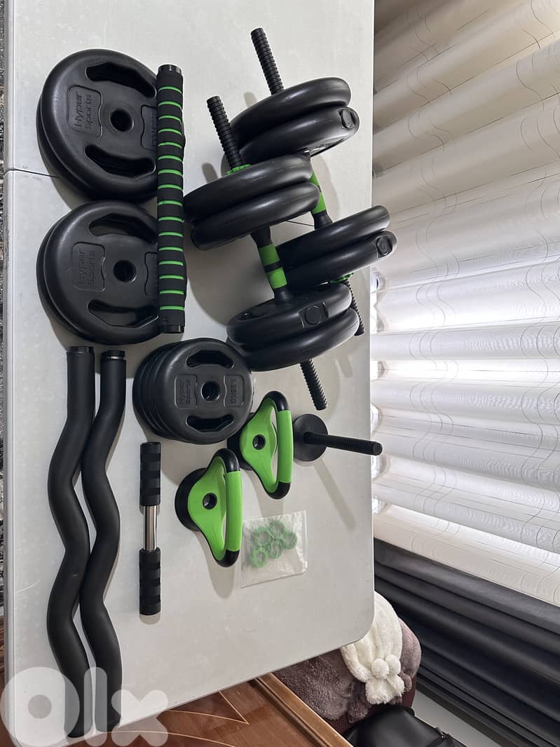 Adjustable Dumbbells Up To 40KG | Dumbbell + Barbell + Kettlebell 6