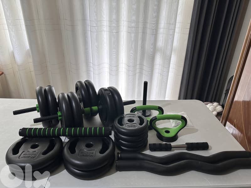 Adjustable Dumbbells Up To 40KG | Dumbbell + Barbell + Kettlebell 7