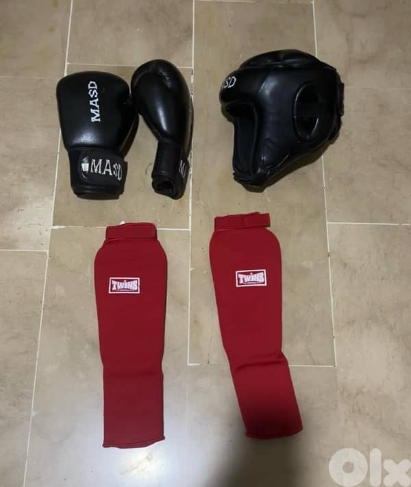 boxing gear set 0