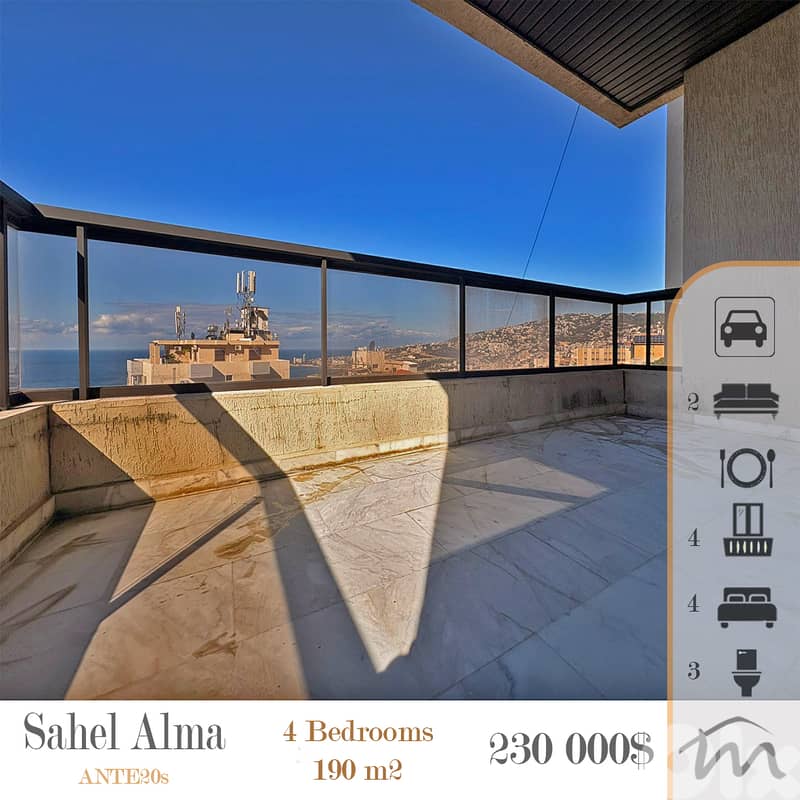 Sahel Alma | 4 Bedrooms | 1 Apartment/Floor | Great Building Condition 0
