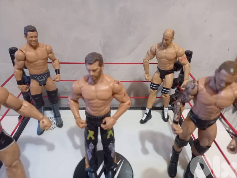 WWE WWF WCW wrestling figurines starting 7$ check description 15