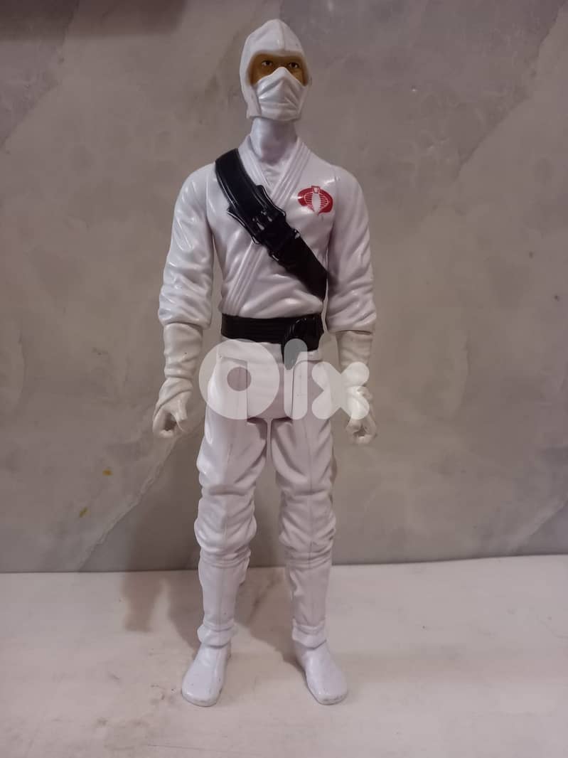 Storm Shadow White Ninja 30cm Tall Action Figure Hasbro 0