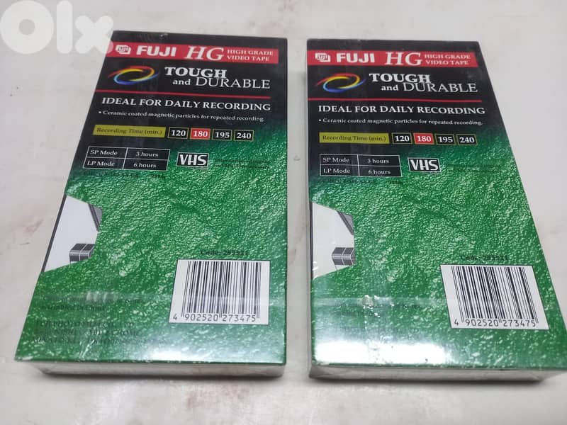 new sealed vhs cassette tapes for vcr recorders 3