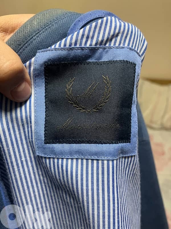 moustache blue blazer for 30 dollars 3