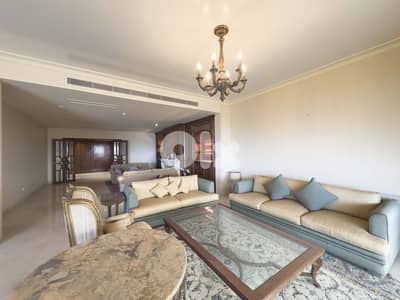 Furnished apartmemt with sea view for sale in Rabieh FIR2958
