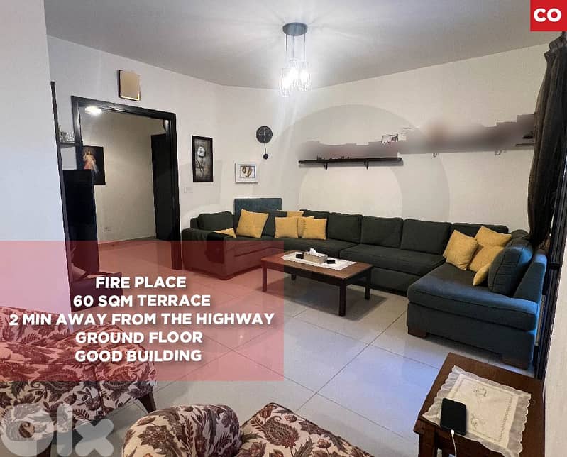 Spacious 60 sqm terrace 2 min away from the highway Halat REF#CO128101 0