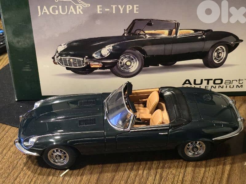 1:18 Autoart Jaguar E-TYPE 0