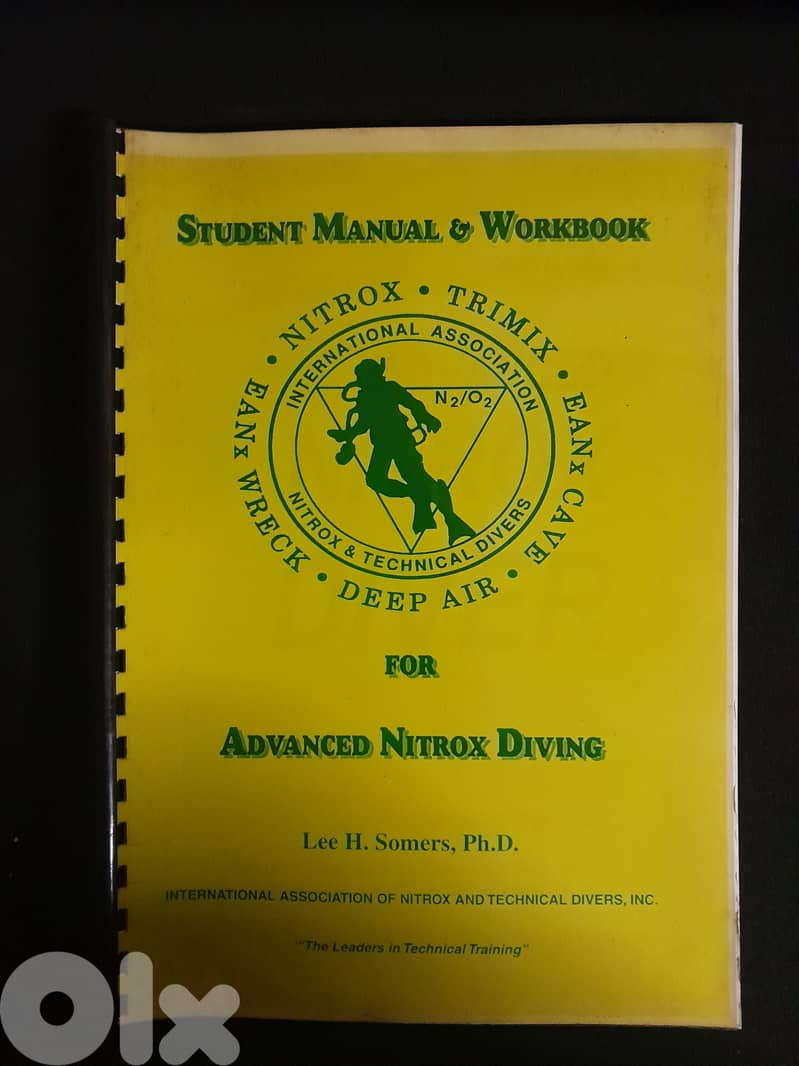 International Association of Nitrox and Technical Divers-IANTD Manual 0