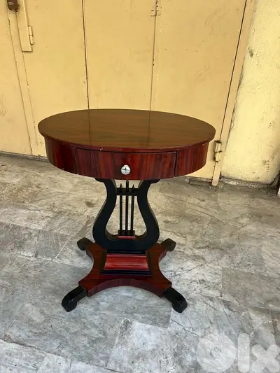 Vintage table art deco 1950 طاولة ارديكو تصميم الخمسنيات ناعمة مميزة