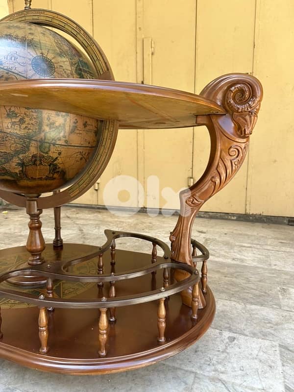 Original bar trolley globe Made in italy big size 500$ 3