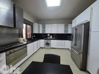 Spacious Furnished Apartment with Large Terrace for Rent in Rabieh