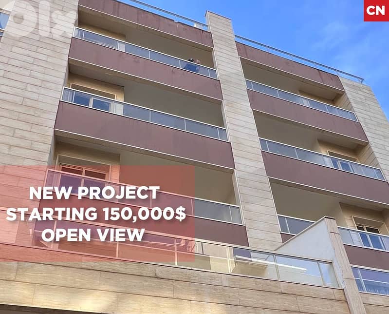 New project 135 SQM Apartments for Sale - Mar Roukouz ! REF#GN130859 ! 0