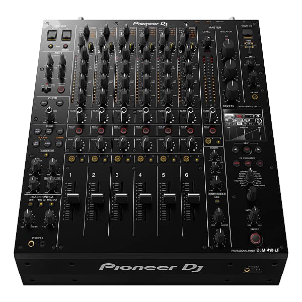 Pioneer DJ DJM-V10 LF Long Fader 6-channel DJ Mixer 0
