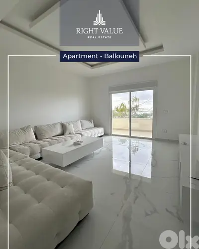 APARTMENT FOR SALE IN BALLOUNEH   شقة للبيع في بلونة