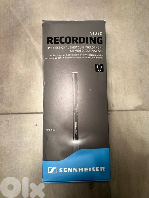 Sennheiser MKE 600 Shotgun Microphone 0